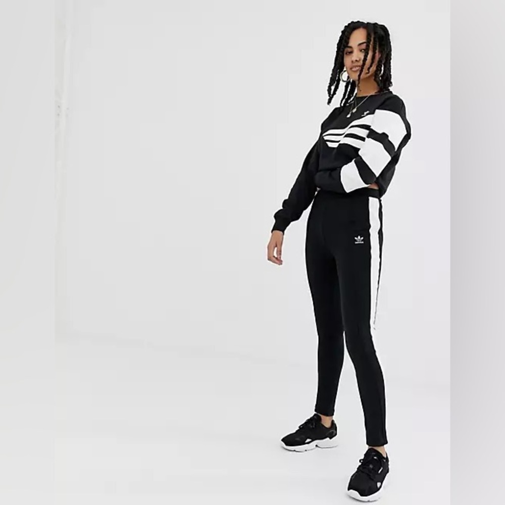 adidas Originals black striped PANT - DU9721